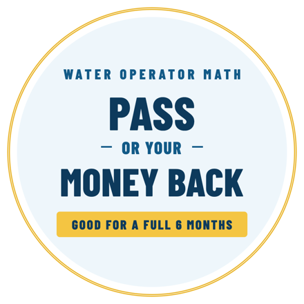 Pass or your money back, good for a full 6 months